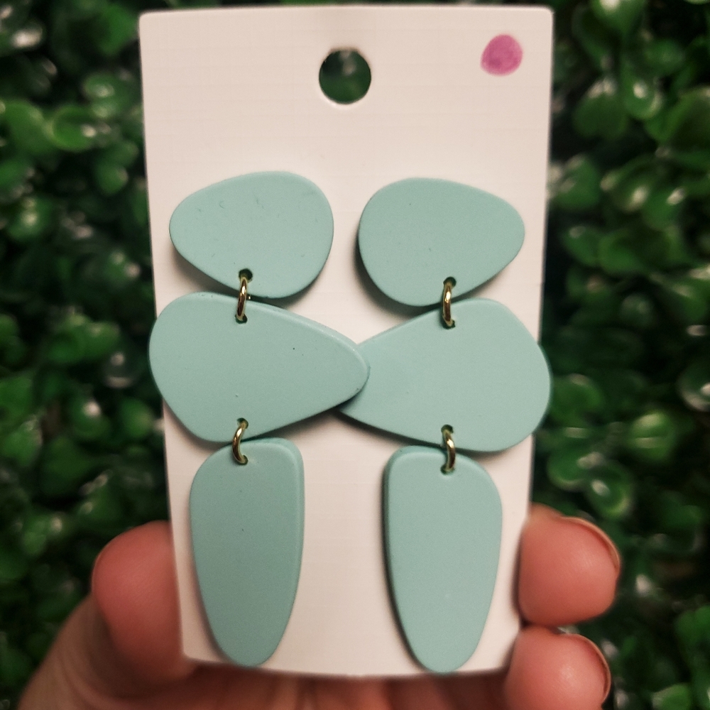 Acrylic Handmade Boutique Earrings